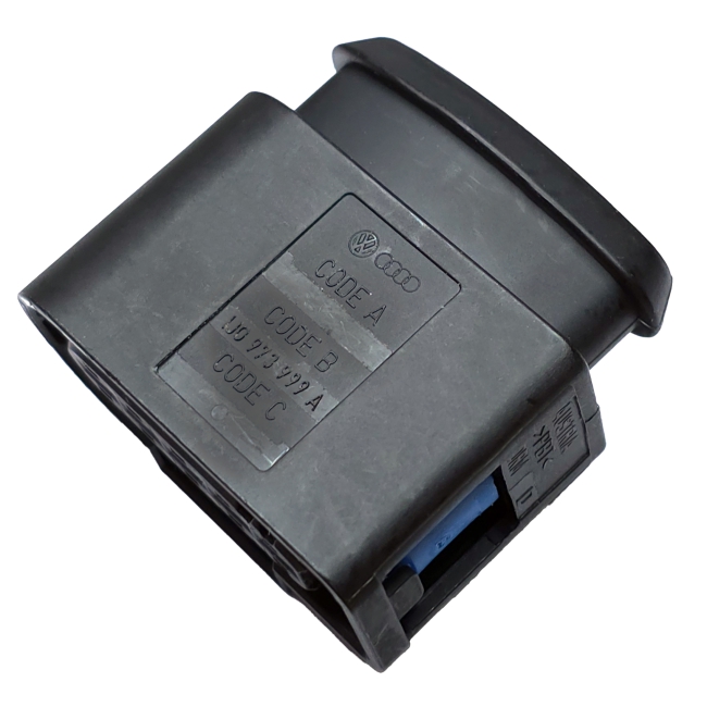 Reparatursatz Kabelbaum 1J0973999A Stecker 5-pol, Tülle, Luftmassenmesser kompatibel mit AUDI VW SEAT SKODA