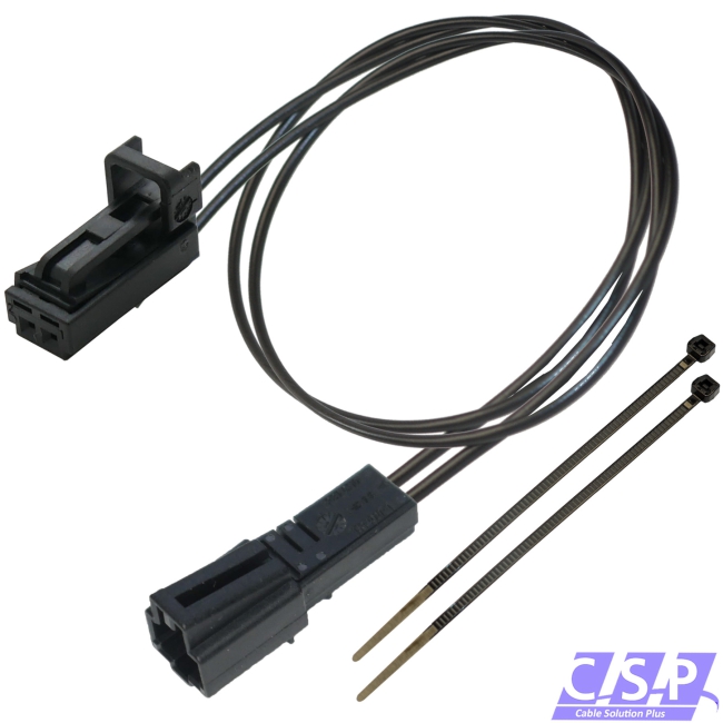 Reparatursatz Kabelsatz Verlängerung Stecker 2-polig wie VW 4E0972575  4B0971832