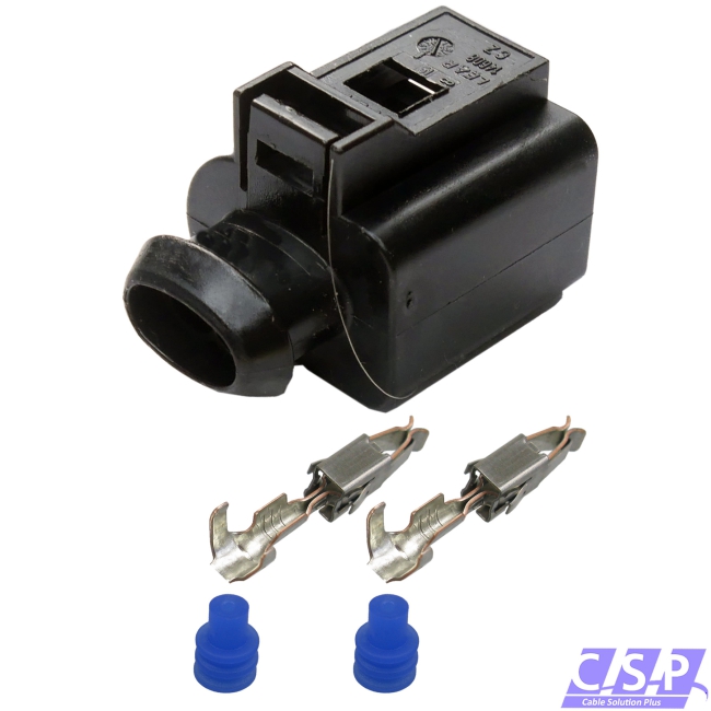Reparatursatz Stecker 2-pol. 1J0973772 Lichtmaschine passt zu AUDI VW SEAT SOKDA