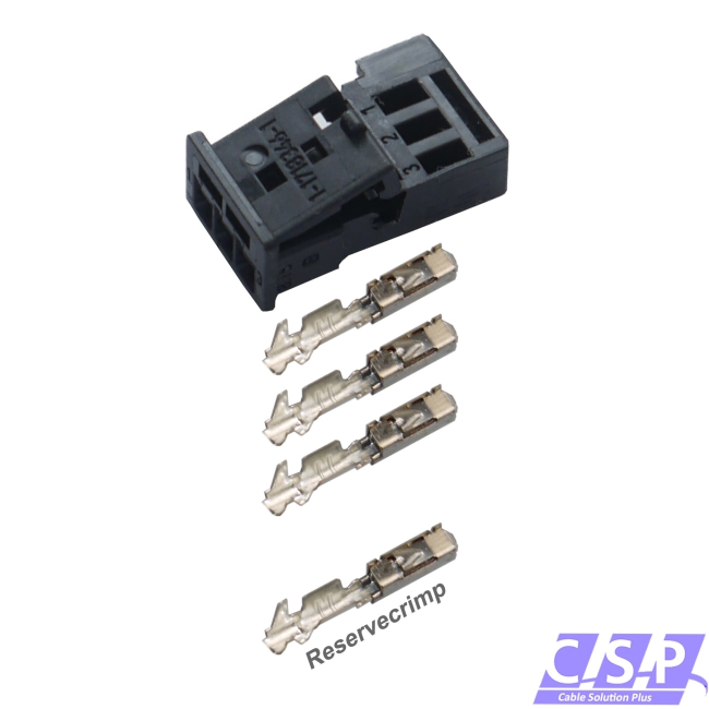 Reparatursatz Stecker 3-polig passt zu VW 1C0972119B BMW 8377064 TE 1718346