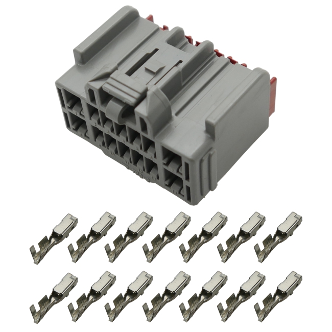 Autoelektrik24 - Yazaki, Reparatursatz Stecker Gehäuse Buchse Set 14-polig  Yazaki 7283-5622-40, Kabelsatz, Reparatursatz, Stecker, Steckverbinder,  Buchse, Stift, Pin; Gehäuse, Gedichtet, Wasserdicht, Connector