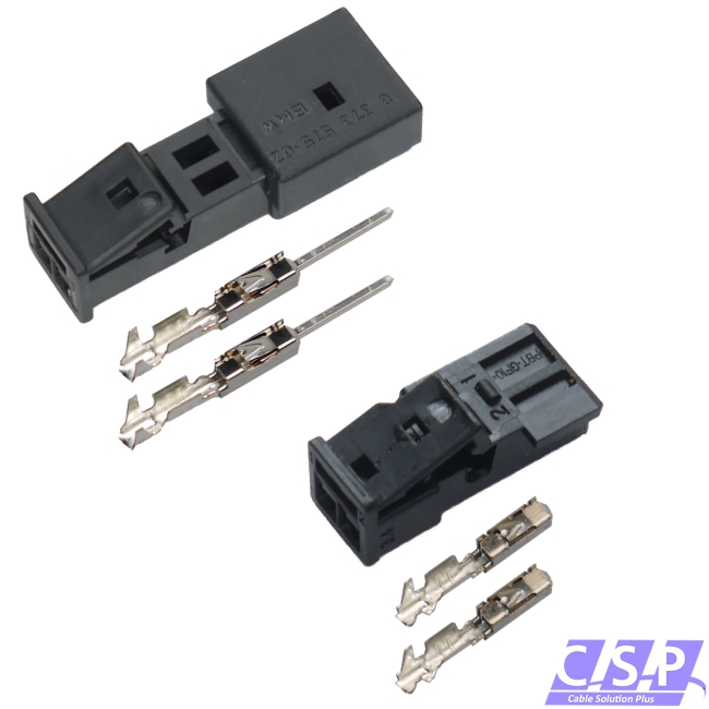 Reparaturset Stecker 2-polig passt zu BMW 8373575 / VW 3B0973115A TE 1-1718333-1