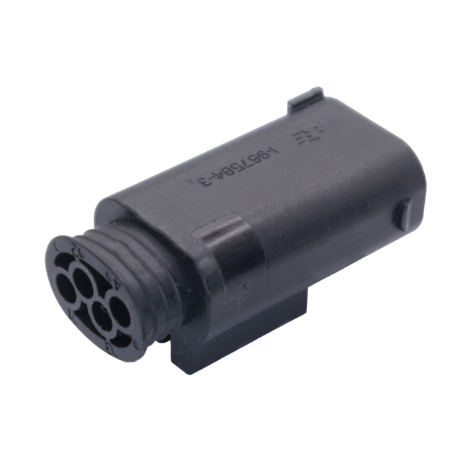 Reparaturset Stecker 4-polig MQS Stift Gehäuse 0,50-0,75mm² gedichtet 1-967584-3