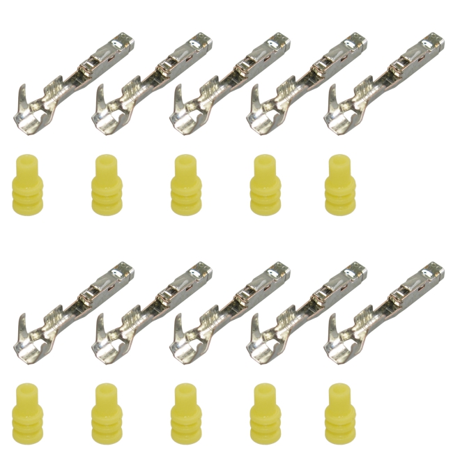 Set Kontakt Buchse MCON 1.2, 0,50²-0,75² ähnlich VW N 107 396.01 und Seal 357 972 740F