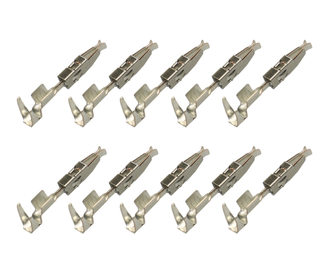 10x Set Micro Timer II gedichtet Buchse Kontakt Pin Seal  0,50mm² - 1,00mm² kompatibel mit VW 103358.02 N 103 358.02