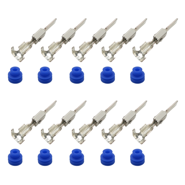 Set Kontakte Seal Stift 5,8x0,8 VW  N 103 193.02 / 103193.02 u. 357972742E 4,00²