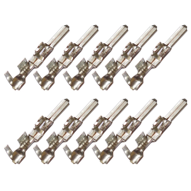 Set Kontakte Stift 2,8x0,8 1,00²-2,50² AK9906 / 12131100 / Seal blau 357 972 741