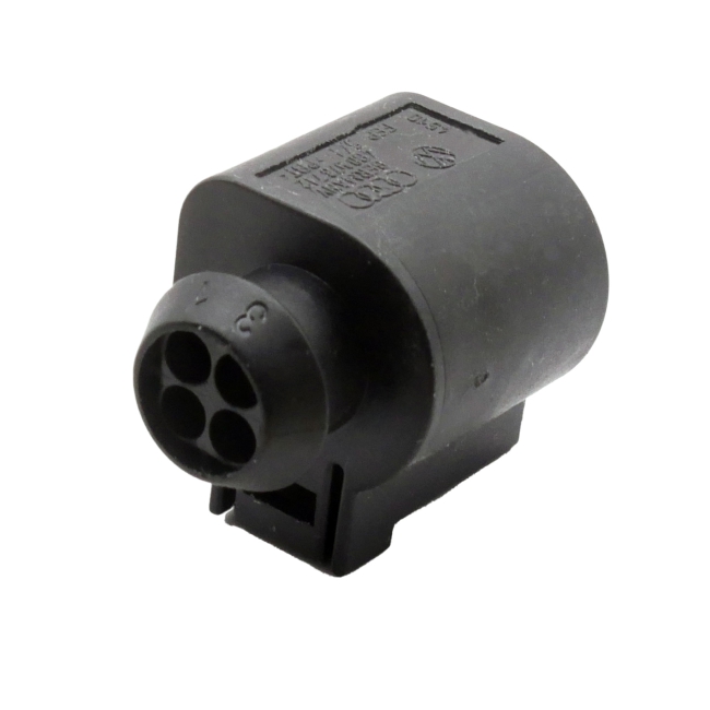 Stecker 4-polig Reparatursatz Schutzkappe 4B0973712 passt zu VW Skoda Seat Audi