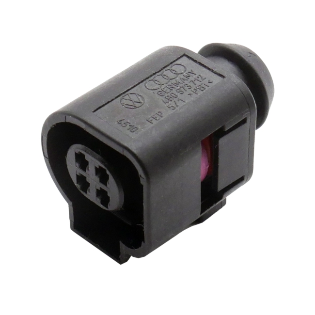 Stecker 4-polig Reparatursatz Schutzkappe 4B0973712 passt zu VW Skoda Seat Audi