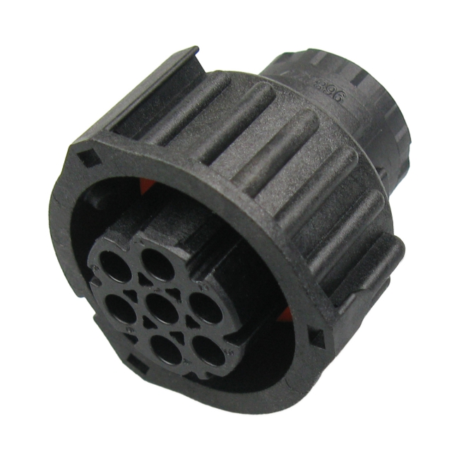 Stecker 7-polig rund Rückleuchte DIN passt zu Renault Master, Mascott, T K C D