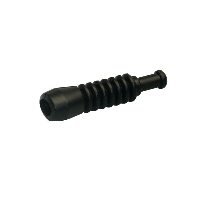 Superseal 2-polig konfektioniertes Stiftgehäuse, 3000mm, Mantelleitung FLYY 2x1,00mm², Gummitülle