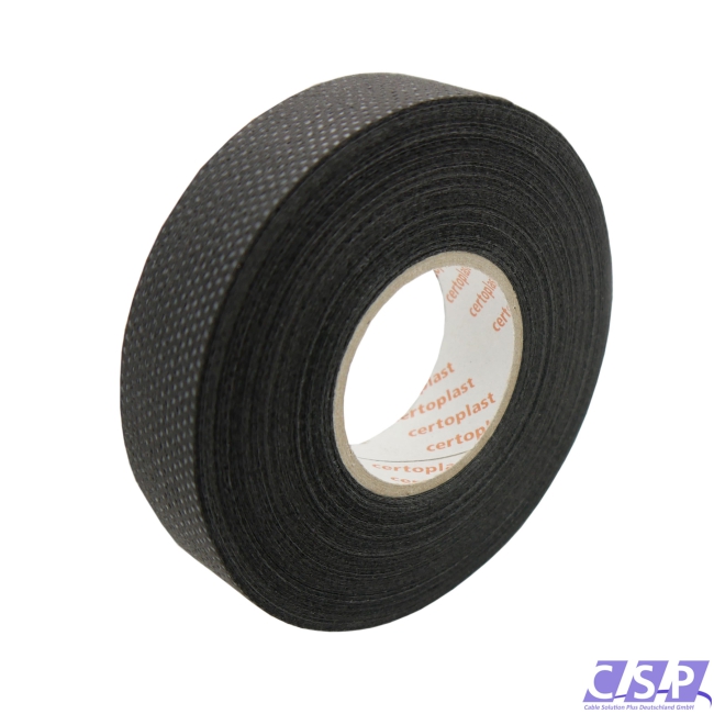 Kabelbaum Klebeband Gewebeband KFZ Textilband Isolierband schwarz 19mm 25m Rolle 