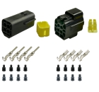 Econoseal 070 J Mark II Serie Stift- Buchsengehäuse 4-pol. Set LKW AUTO Motorrad