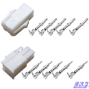 Mini Universal MATE-N-LOK Serie Stecker 4-polig Set Stift Buchse Steckverbinder