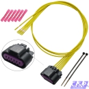 Reparatursatz Stecker 6-pol Gaspedalsensor passt zu Ford Fiesta Fusion Fiat 500