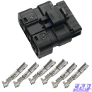 Reparatursatz Stecker 6-pol Nissan Micra III (K12) Heckleuchte Rückleuchte Licht